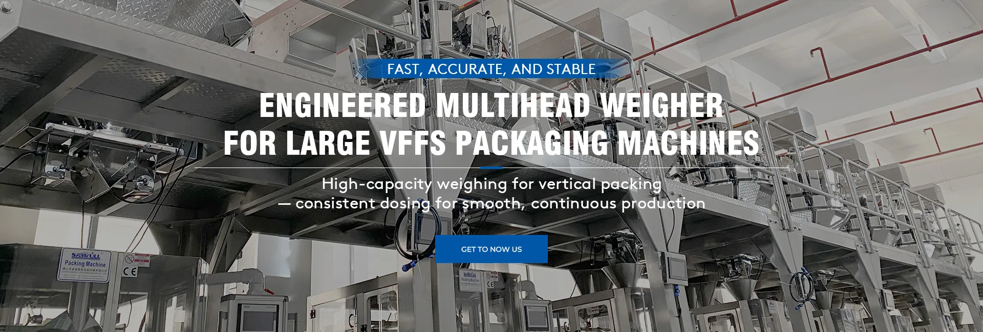 Máquina llenadora y selladora de bolsas prefabricadas (Doypack)