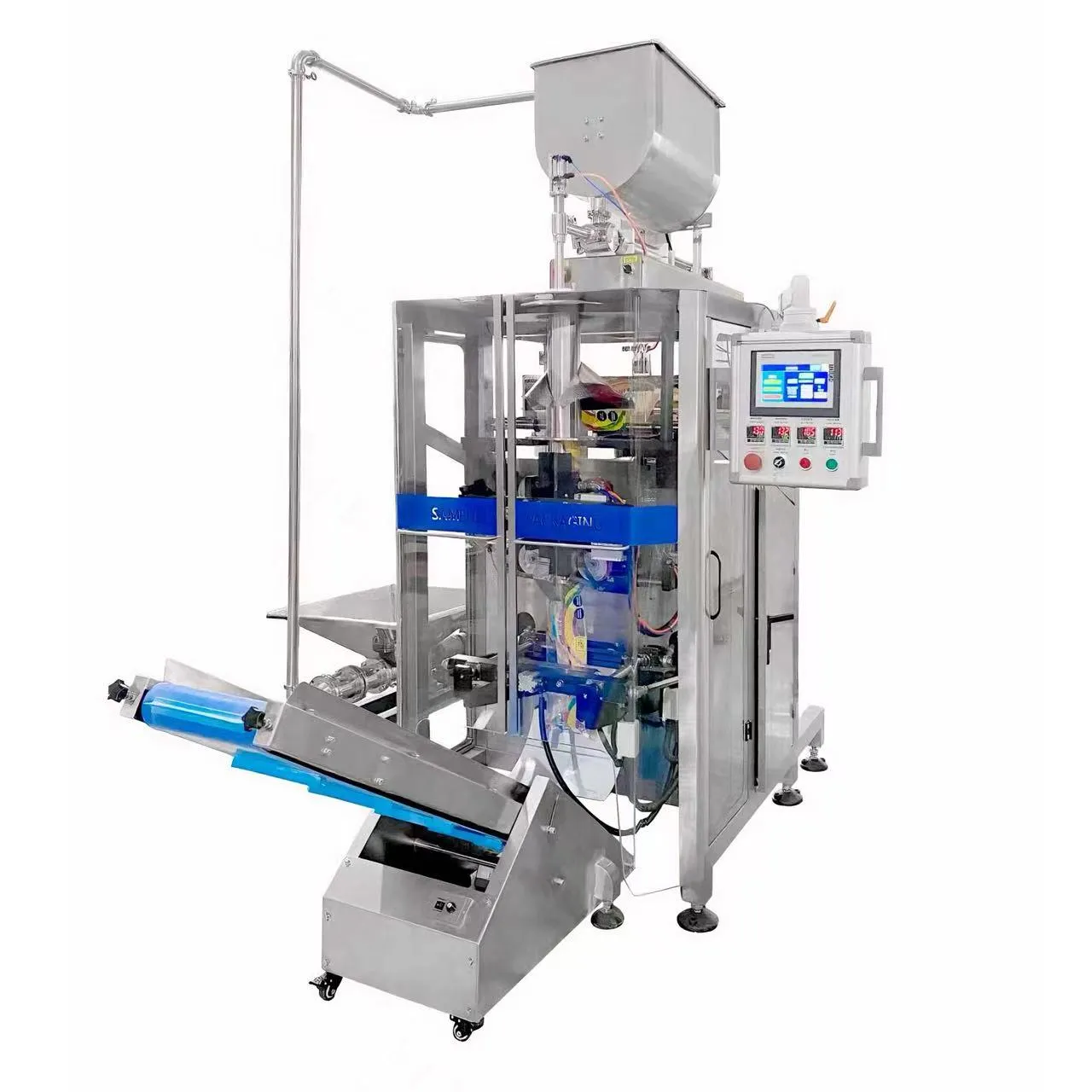 Máquina VFFS de pasta fondant de miel, mermelada y azúcar