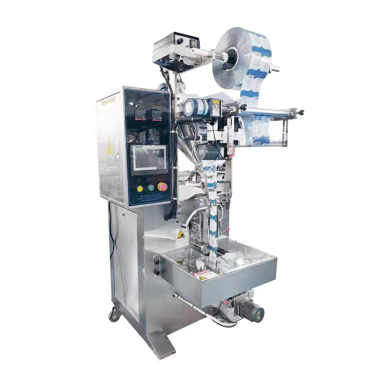 Sistema compacto de formación de bolsas verticales