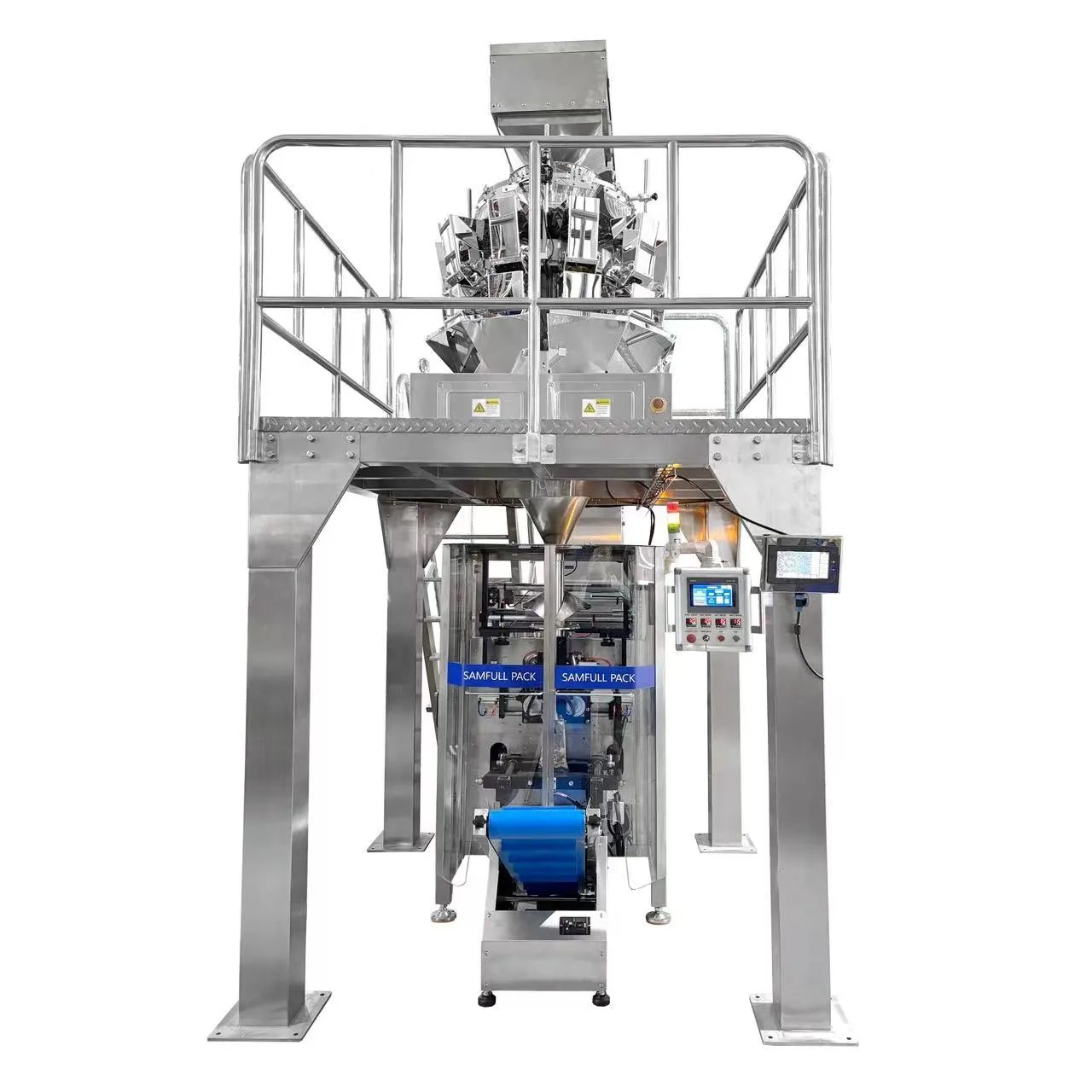 Bolsas de pellets de comida para mascotas terminadas de la máquina envasadora VFFS